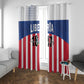 Liberia 1847 Window Curtain Happy Independence Day