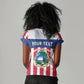 Personalized Liberia 1847 Women V-Neck T-Shirt Happy Independence Day