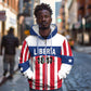 Personalized Liberia 1847 Zip Hoodie Happy Independence Day