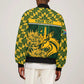 Custom South Africa Rugby Bomber Jacket - Go Springboks with African Pattern