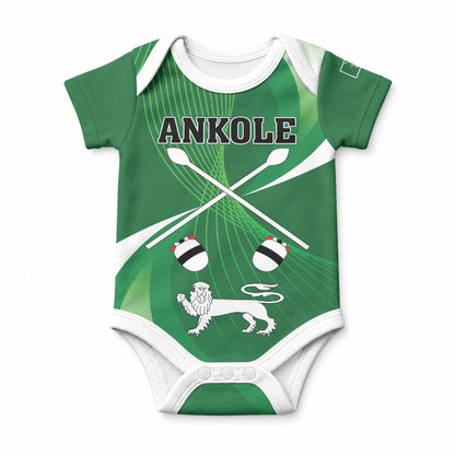 Personalised Kingdom of Ankole Baby Onesie Obugabe Bw Ankole