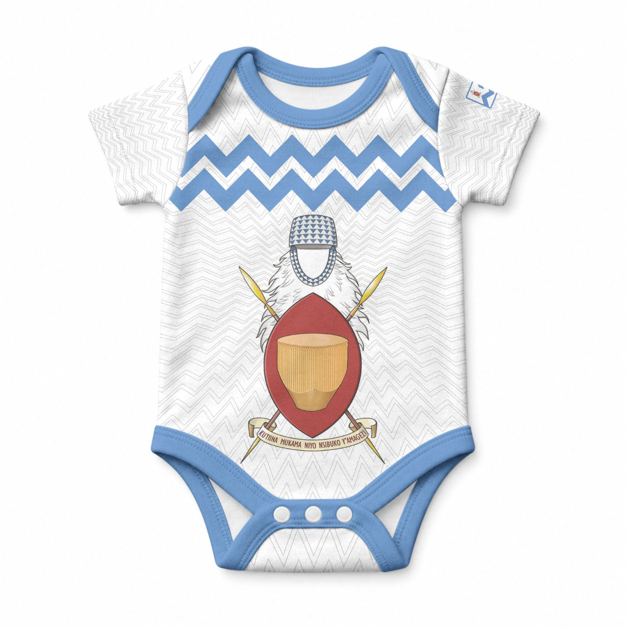Bunyoro Kitara Kingdom Baby Onesie Habwa Ruhanga n Ihanga Lyange