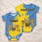 Personalised Kingdom of Tooro Baby Onesie Obukama bwa Tooro