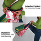 South Africa and England Rugby Grocery Bag - The Red Rose with Protea Pattern
