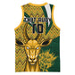 Custom South Africa Rugby Basketball Jersey - Come On Bokke, Champion World Cup - African Pride