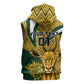 Custom South Africa Rugby Sleeveless Hoodie - Come On Bokke, Champion World Cup - African Pride