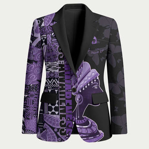 Personalized African Lady Lupus Awareness Blazer Fight Support Cure