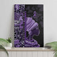 African Lady Lupus Awareness Canvas Wall Art Fight Support Cure