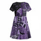 Personalized African Lady Lupus Awareness Kid Short Sleeve Dress Fight Support Cure
