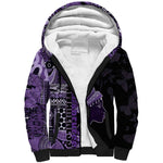 Personalized African Lady Lupus Awareness Sherpa Hoodie Fight Support Cure