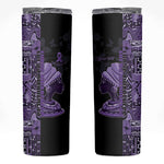 Personalized African Lady Lupus Awareness Skinny Tumbler Fight Support Cure