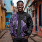 Personalized African Lady Lupus Awareness Sleeve Zip Bomber Jacket Fight Support Cure