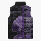 Personalized African Lady Lupus Awareness Sleeveless Puffer Jacket Fight Support Cure