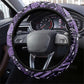 African Lady Lupus Awareness Steering Wheel Cover Fight Support Cure