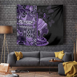 African Lady Lupus Awareness Tapestry Fight Support Cure