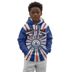 Personalized Cape Verde 1975 Kid Hoodie Happy Independence Day