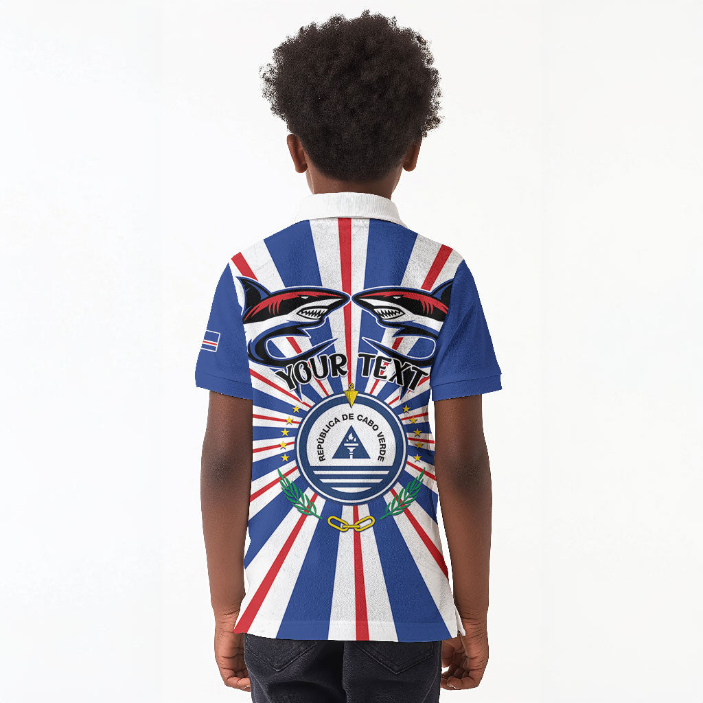 Personalized Cape Verde 1975 Kid Polo Shirt Happy Independence Day