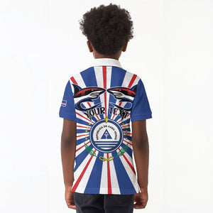 Personalized Cape Verde 1975 Kid Polo Shirt Happy Independence Day
