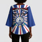 Personalized Cape Verde 1975 Kimono Sleeve Blouse Happy Independence Day