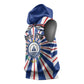 Personalized Cape Verde 1975 Sleeveless Hoodie Happy Independence Day