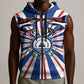 Personalized Cape Verde 1975 Sleeveless Zip Hoodie Happy Independence Day