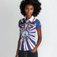 Personalized Cape Verde 1975 Women Polo Shirt Happy Independence Day