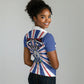 Personalized Cape Verde 1975 Women Polo Shirt Happy Independence Day