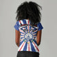 Personalized Cape Verde 1975 Women V-Neck T-Shirt Happy Independence Day