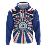 Personalized Cape Verde 1975 Zip Hoodie Happy Independence Day