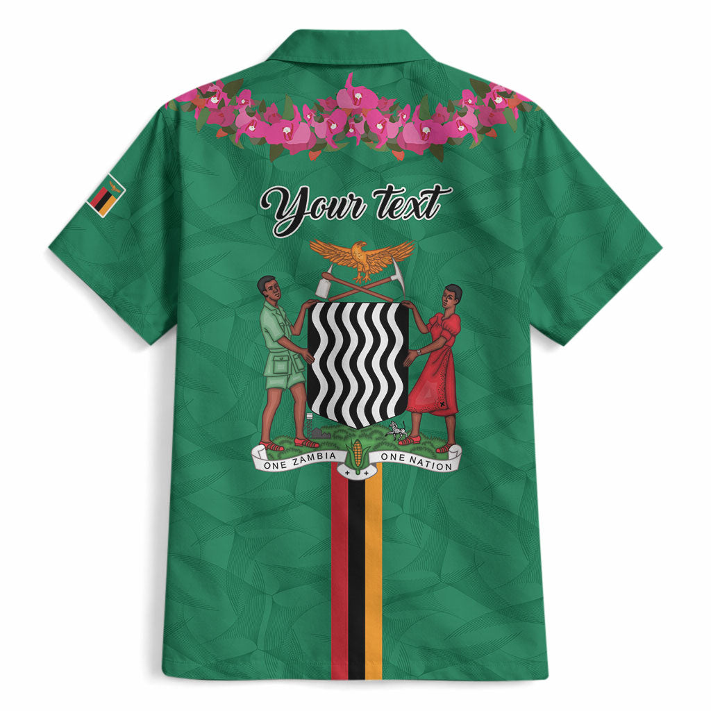 Personalized One Zambia One Nation Hawaiian Shirt Happy Independence Day
