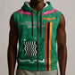 Personalized One Zambia One Nation Sleeveless Zip Hoodie Happy Independence Day