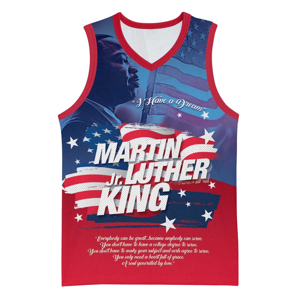 Martin Luther King MLK Basketball Jersey I Have A Dream - African Pride