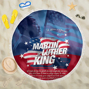 Martin Luther King MLK Beach Blanket I Have A Dream - African Pride