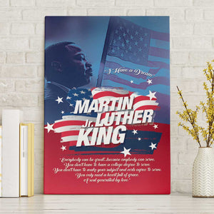 Martin Luther King MLK Canvas Wall Art I Have A Dream - African Pride