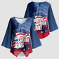 Martin Luther King MLK Kimono Sleeve Blouse I Have A Dream - African Pride