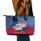 Martin Luther King MLK Leather Tote Bag I Have A Dream - African Pride