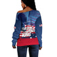 Martin Luther King MLK Off Shoulder Sweater I Have A Dream - African Pride