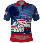 Martin Luther King MLK Polo Shirt I Have A Dream - African Pride