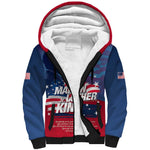Martin Luther King MLK Sherpa Hoodie I Have A Dream - African Pride