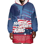 Martin Luther King MLK Wearable Blanket Hoodie I Have A Dream - African Pride