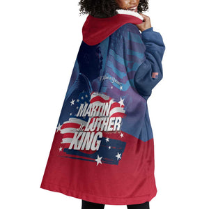 Martin Luther King MLK Wearable Blanket Hoodie I Have A Dream - African Pride