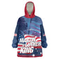Martin Luther King MLK Wearable Blanket Hoodie I Have A Dream - African Pride