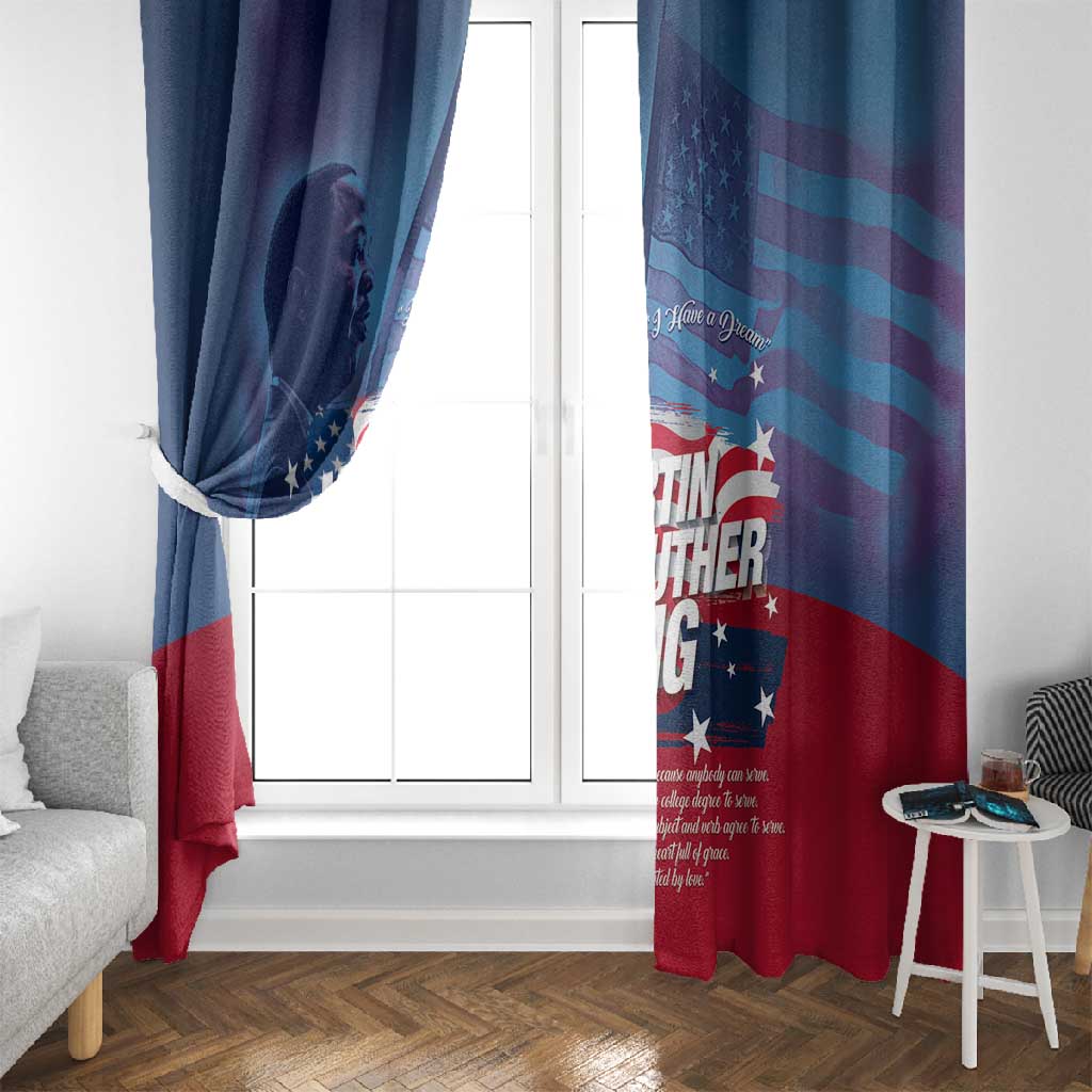 Martin Luther King MLK Window Curtain I Have A Dream - African Pride