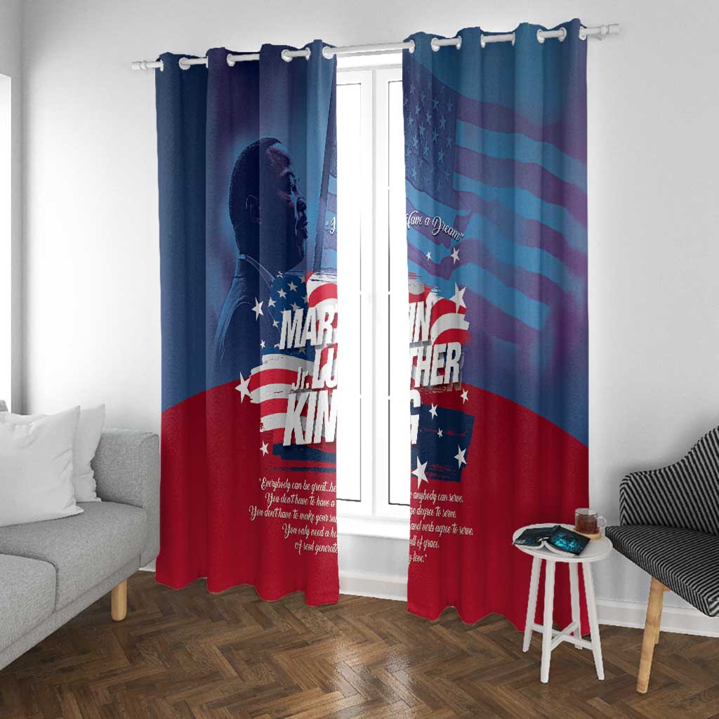 Martin Luther King MLK Window Curtain I Have A Dream - African Pride