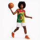 Custom Senegal Basketball Jersey with Bahamian Lion and Baobab Flag Style - African Pride