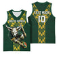 Custom South Africa 2024 Rugby Basketball Jersey Go Springboks Protea Pattern - African Pride