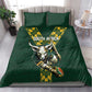 South Africa 2024 Rugby Bedding Set Go Springboks Protea Pattern