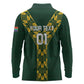 Custom South Africa 2024 Rugby Long Sleeve Polo Shirt Go Springboks Protea Pattern