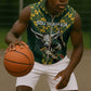 Custom South Africa 2024 Rugby Sleeveless Zip Hoodie Go Springboks Protea Pattern - African Pride
