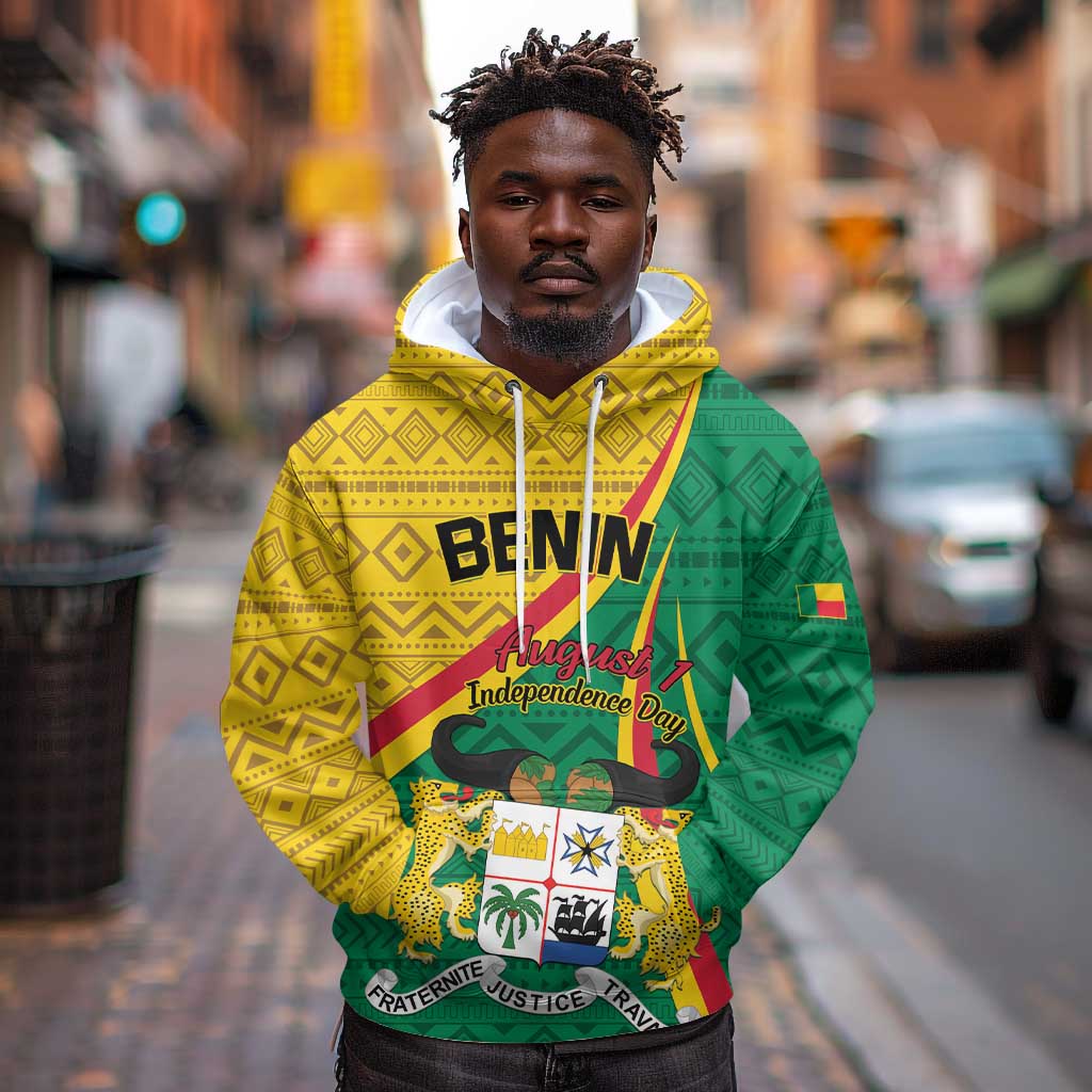 Personalized Benin Independence Day 1960 Hoodie Fraternite Justice